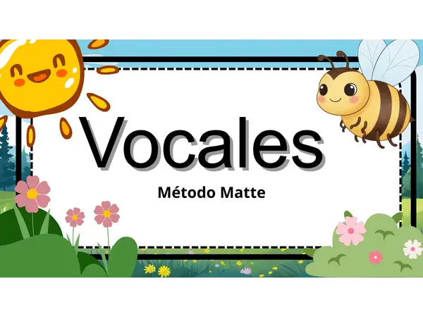 Método Matte vocales 