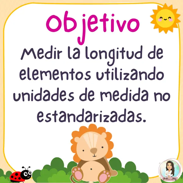Medición con unidades de medida no estandarizadas