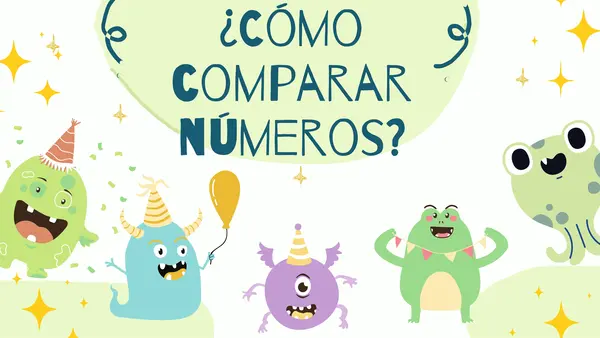Comparación de numeros hasta 100 y sobre 100