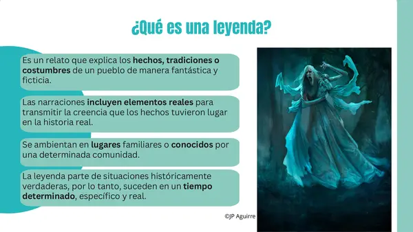 Unidad 2: Ilustrando mitos y leyendas locales- 4° medio