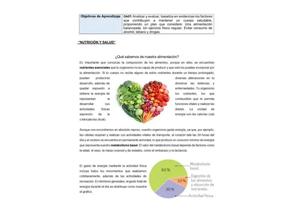 Alimentación saludable