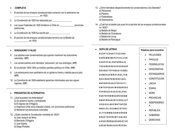SET GUIAS HISTORIA SEXTO