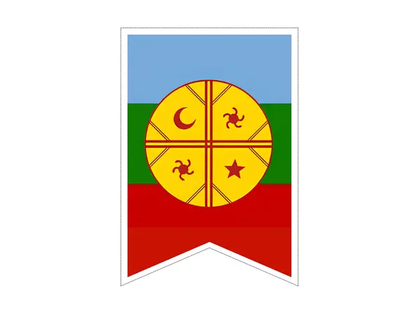 BANDERINES DIA DE LOS PUEBLOS ORIGINARIOS 