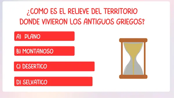 Quiz Los antiguos Griegos - HISTORIA