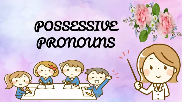 Possessive pronouns vs possessive adjectives