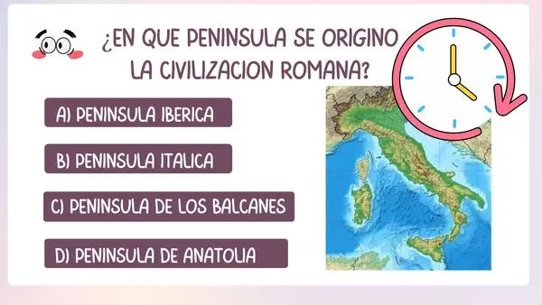Quiz Los antiguos Romanos