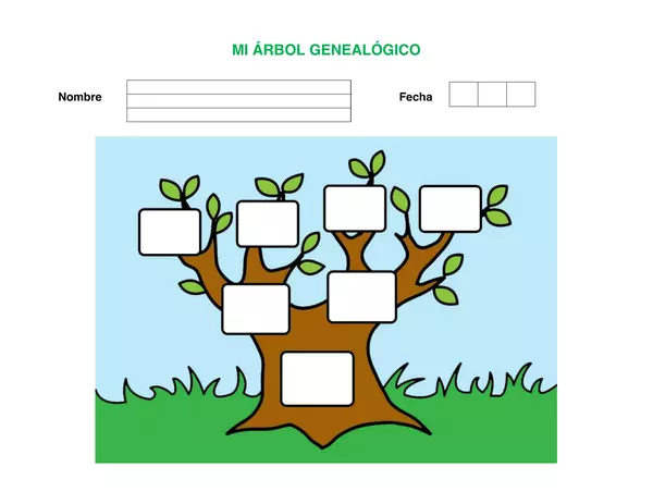 Guia_Arbol_genealogico,PRIMERO BASICO, HISTORIA