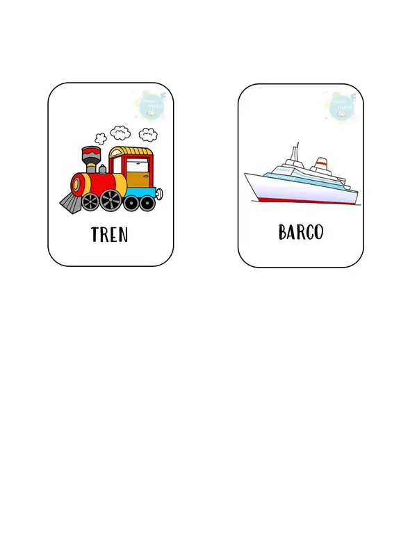 Memorice medios de transporte