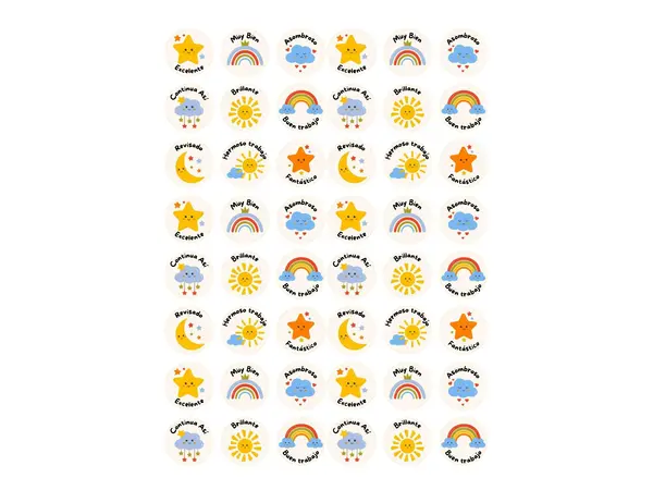 Stickers motivadores en español
