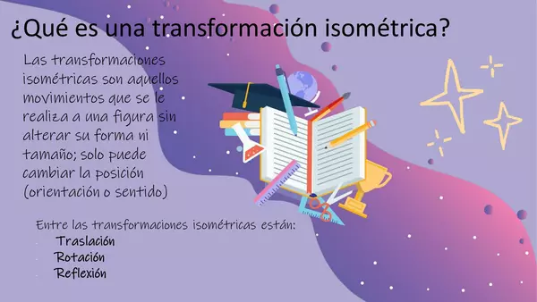 Transformaciones isométricas 