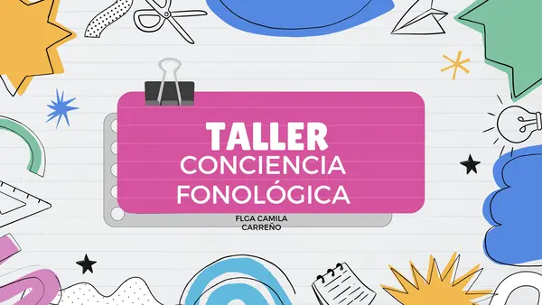 Conciencia fonológica /fonoaudiología 