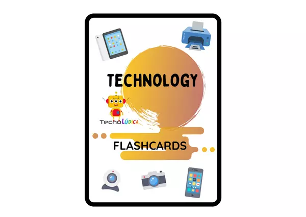 Flash Card de objetos tecnologicos 