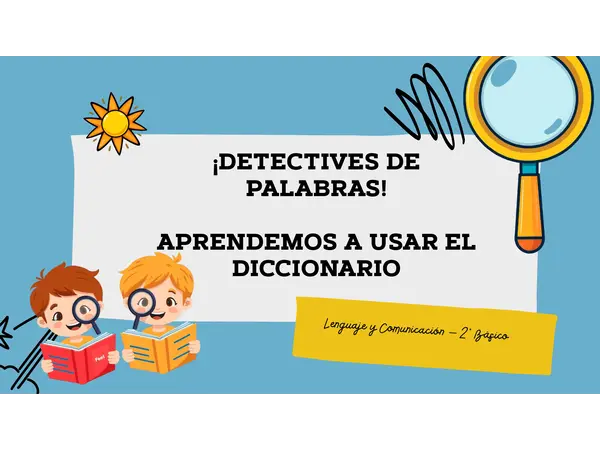 Aprendemos a usar el diccionario
