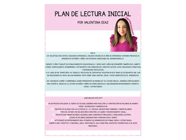 Kit lectura inicial tomo 1