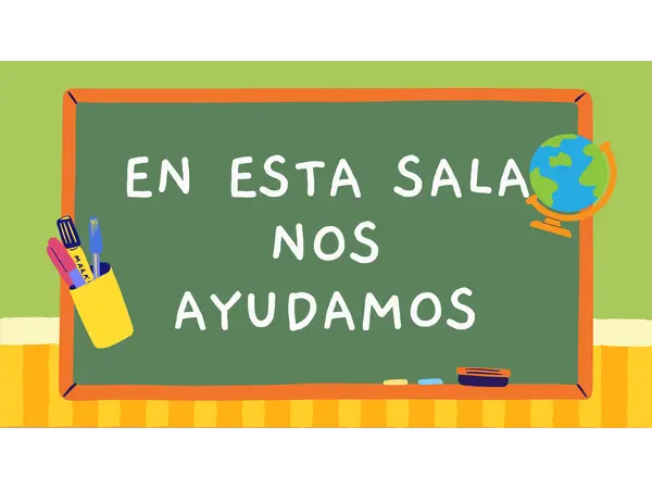 🌈 Set de Afiches: "En esta sala..." - Decoración y Convivencia Escolar