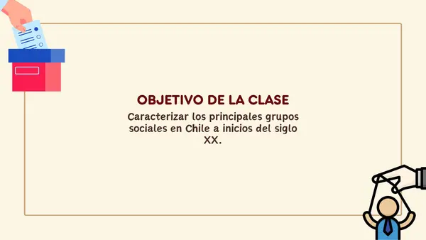La sociedad chilena a inicios del siglo XX | Sexto Básico