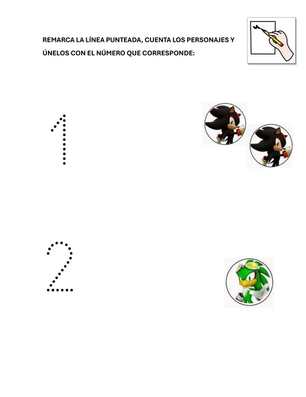 Cuadernillo de Actividades de Sonic