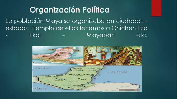 Presentacion Cuarto Basico, Mundo Mesoamericano Los Mayas