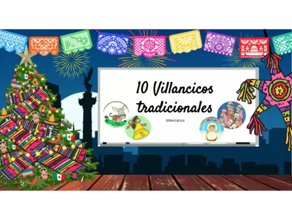 10 villancicos navideños tradicionales en aula virtual (mexicana)