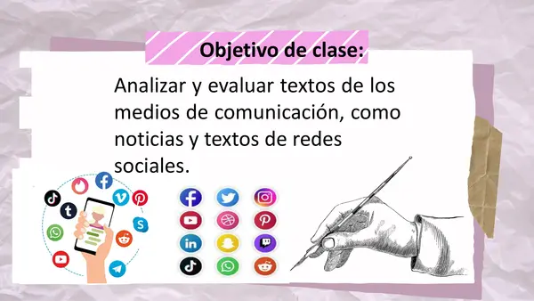 ANALIZAR TEXTOS DE LOS MEDIOS DE COMUNICACIÓN