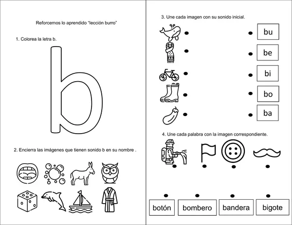 Guía lección burro - clase 1 