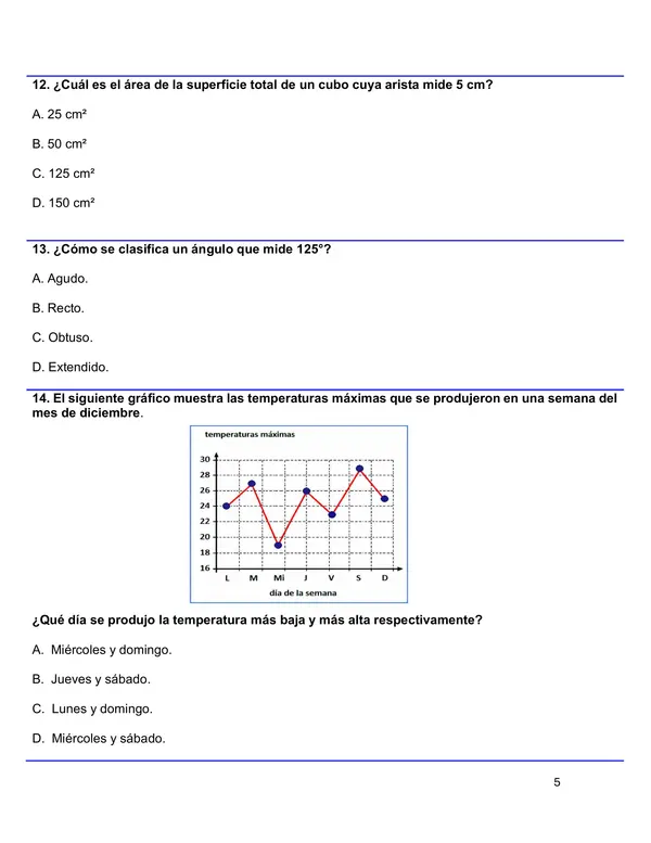 ENSAYO SIMCE 6 MATEMÁTICA  6°