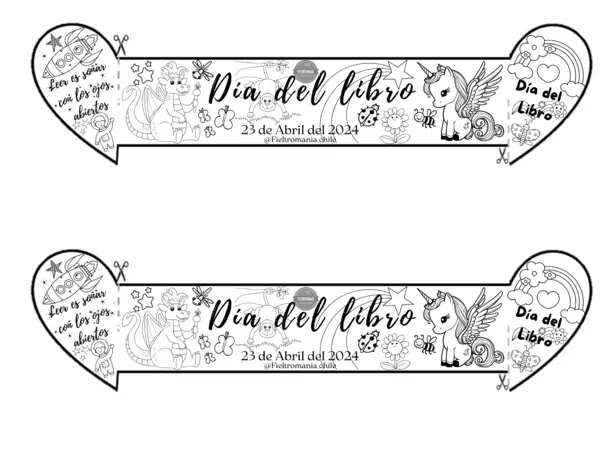 Pulsera día del libro