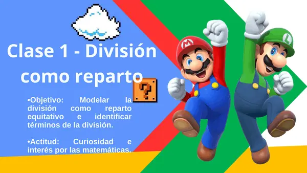 División como reparto