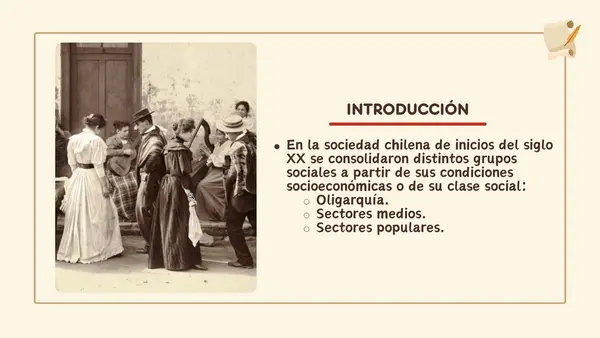 La sociedad chilena a inicios del siglo XX | Sexto Básico
