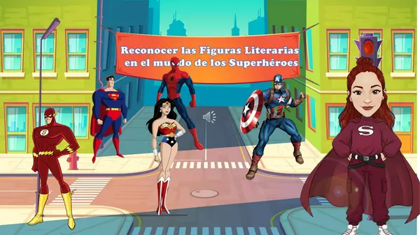 PPT Figuras Literarias con Superhéroes