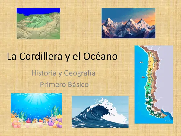 Cordillera y océano primero básico