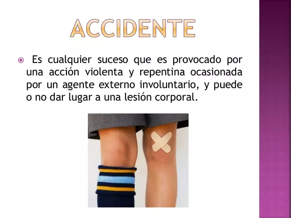 Ppt - Accidentes en la escuela