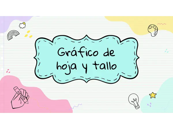 Ppt grafico de hoja y tallo interactivo