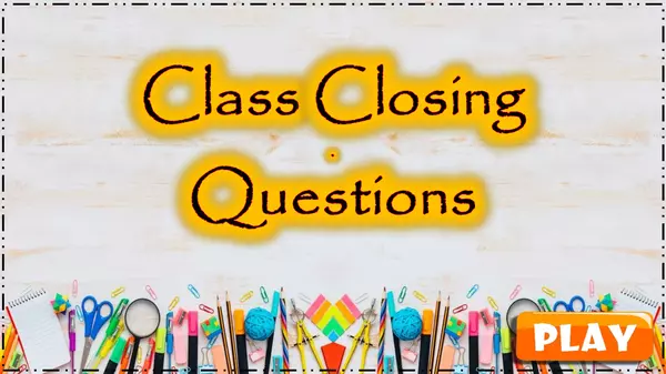 Class Closing Roulette (24 editable questions)