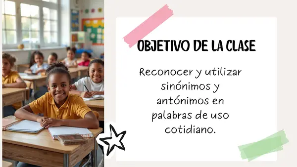 Sinónimos y antónimos