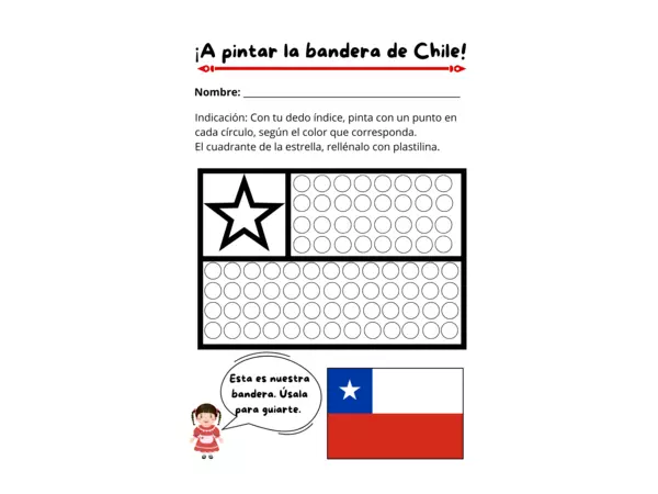 A Pintar la Bandera Chilena