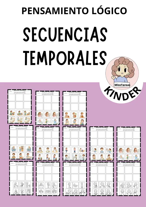Secuencias Temporales - Recorta, Ordena y Verbaliza 