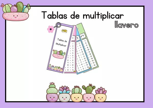 TABLAS DE MULTIPLICAR