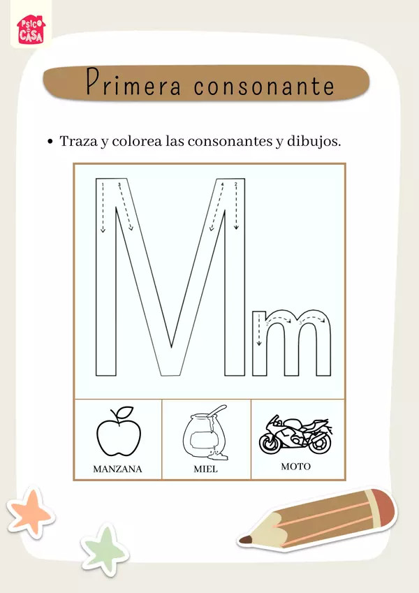 Cuadernillo - Consonante M