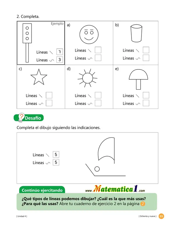 Guía de estudio geometría 1° básico