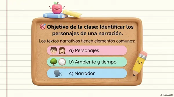 PPT ELEMENTOS DE LOS TEXTO NARRATIVOS: PERSONAJES.