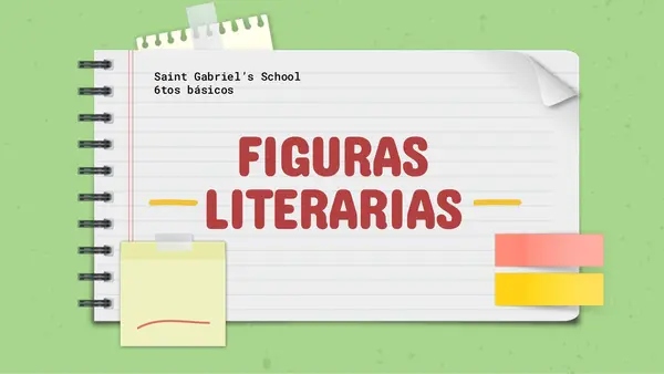 Presentación figuras literarias o retóricas