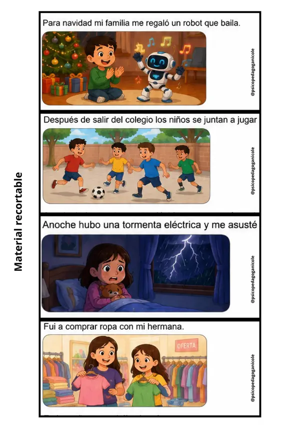 Tarjetas para trabajar interrogantes y más