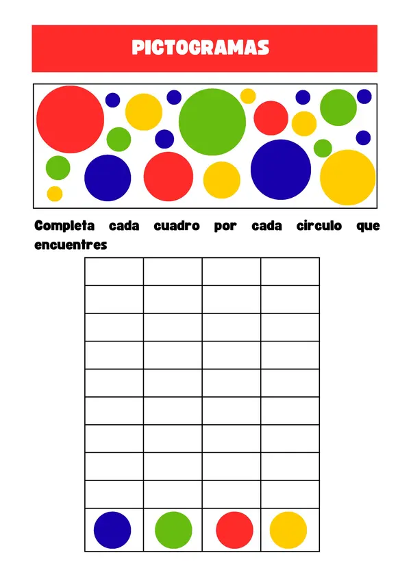 Guía: Completar pictogramas