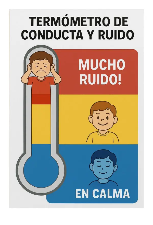 Carteles para mejorar conducta en clases"