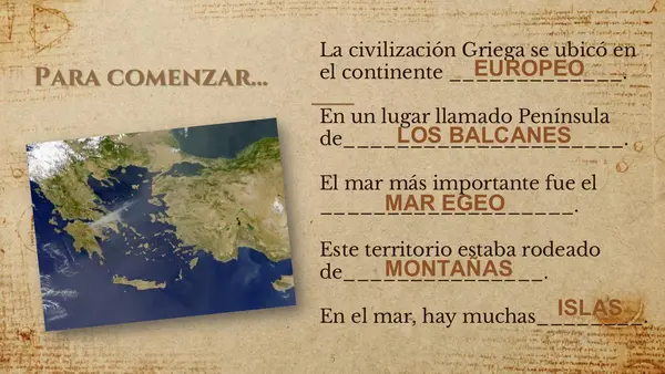 ¿Cómo satisfacían sus necesidades los antiguos griegos?