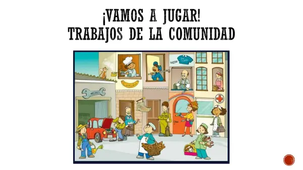 Juego: Los trabajos de la comunidad