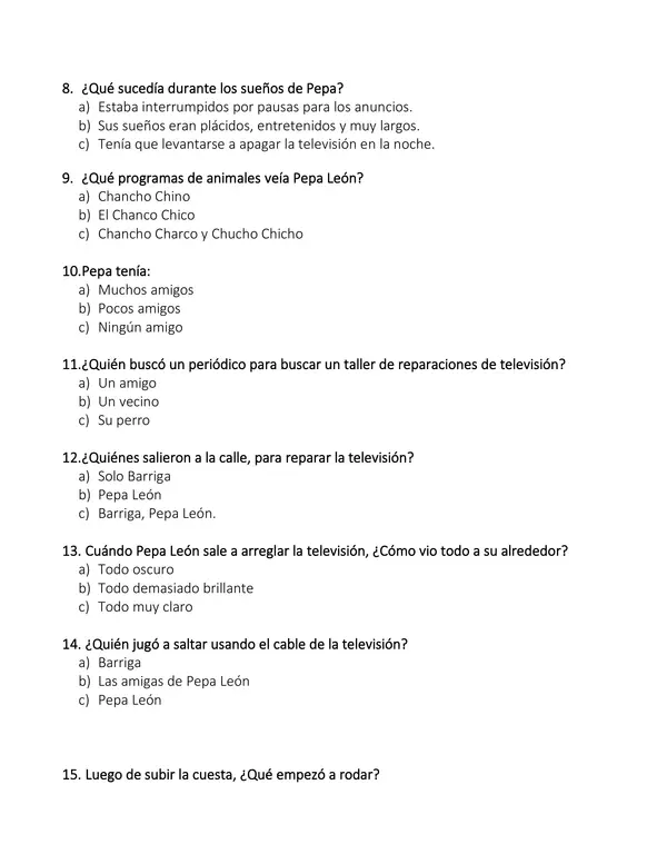 Prueba "No funciona la tele"