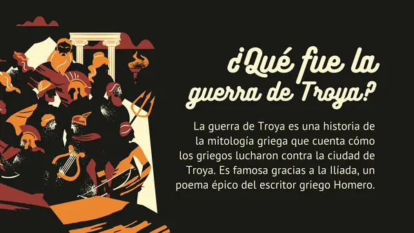 Presentacion La guerra de Troya