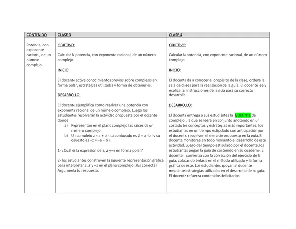 material de Matemáticas para 3° Medio - Mes de Mayo! 🔢🎓